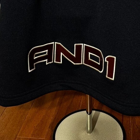 Vintage Y2K AND1 Basketball Full Zip Jacket Embroidered - Size XL - Picture 3 of 7